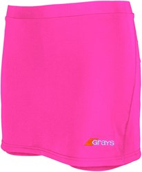 Grays abbigliamento hockey Apex Skort donna fluo rosa - taglia XS gonna pantaloncino