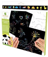 Sycomore scratch art stencil giocattolo creativo 5 anni+