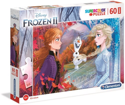 Clementoni puzzle - Frozen 2 - 60 maxi pezzi - puzzle bambini cartone-2