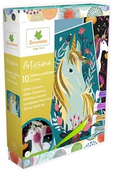 Sycomore kit creativo unicorni con paillettes per bambini dai 7 anni