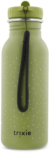 Trixie borraccia acciaio bambini 500ml Mr. Dino a prova di perdite verde-3