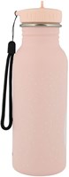 Trixie borraccia acciaio inox 500ml - Mrs. Rabbit - bottiglia per bambini rosa-3