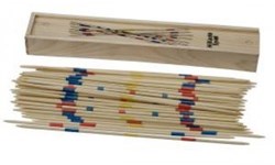 HOT Games Mikado gioco in legno con scatola 25 cm giocattolo classico
