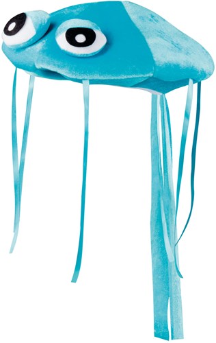 Boland - Cappello animale medusa blu per adulti - accessorio costume divertente
