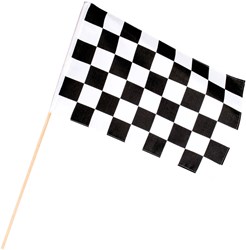 Boland bandiera da sventolare Racing - giocattolo bandiera corsa
