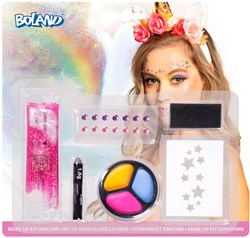 Boland set trucco unicorno kit glitter carnevale festa bambini