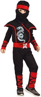 Boland costume ninja per bambini - 3-4 anni - Travestimento ninja