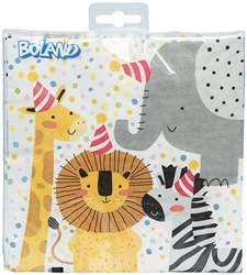 Boland tovaglioli di carta safari - 20 pezzi - Festa bambini animali