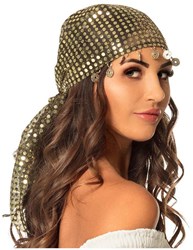 Boland bandana belly dance dorata accessorio 1001 notte donne