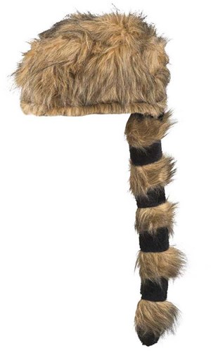 Boland cappello Alaska cacciatore - accessorio costume con coda in pelliccia sintetica