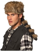 Boland cappello Alaska cacciatore - accessorio costume con coda in pelliccia sintetica-2