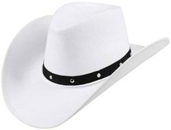 Boland cappello da cowboy bianco - Wichita cappello western adulti festival