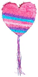 Boland piñata cuore rosa - decorazione festa compleanno principessa