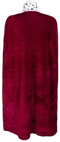 Boland mantello maestà bordeaux - costume re adulti 140cm-2