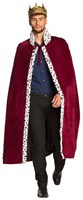 Boland mantello maestà bordeaux - costume re adulti 140cm-3