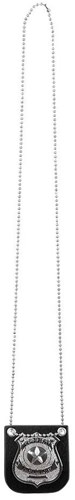 Boland distintivo catena polizia - Accessorio Special Police per adulti