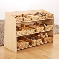 Cosy mensola in legno Healdswood mini scaffale 70cm - giocattolo educativo
