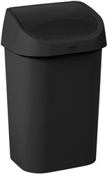 Curver pattumiera Mistral swing 25L nera plastica design moderno