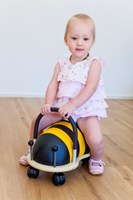 Wheelybug cavalcabile ape - giocattolo in legno per bambini 1-3 anni-2