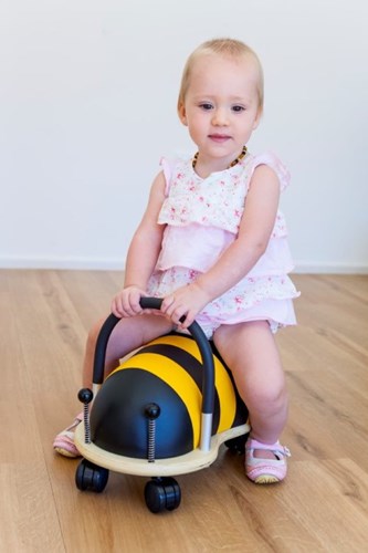 Wheelybug cavalcabile ape - giocattolo in legno per bambini 1-3 anni-2