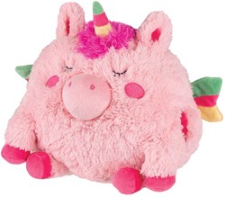 Noxxiez unicorno peluche scaldamani cuscino rosa 35cm