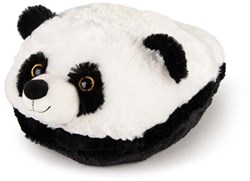 Noxxiez scaldapiedi panda - pantofola animale morbida giocattolo