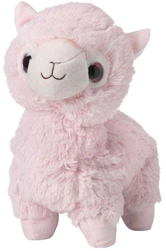 Warmies alpaca peluche termica profumo lavanda microonde rosa peluche