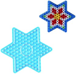 Hama base perline da stirare maxi stella trasparente - gioco creativo