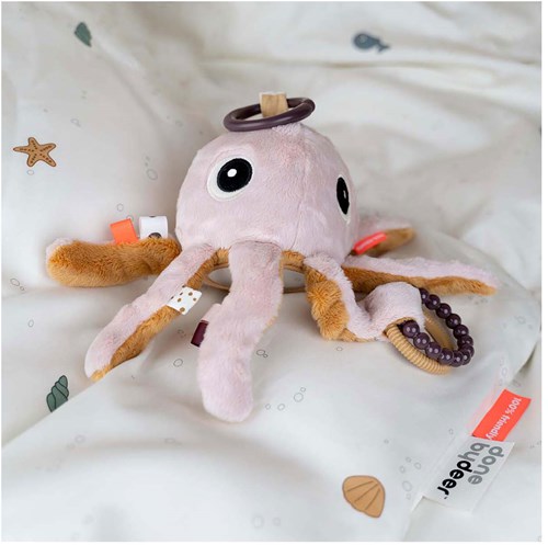 Done by Deer giocattolo attività Jelly rosa peluche sensoriale neonato-2