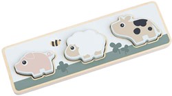 Done by Deer puzzle sensoriale fattoria - giocattolo educativo