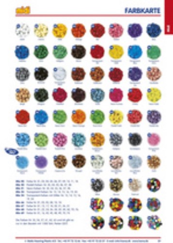 Hama perline da stirare marrone chiaro - 1000 perline creative-3