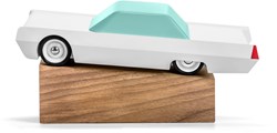 Candylab espositore in legno auto giocattolo - Walnut Base - magnetico