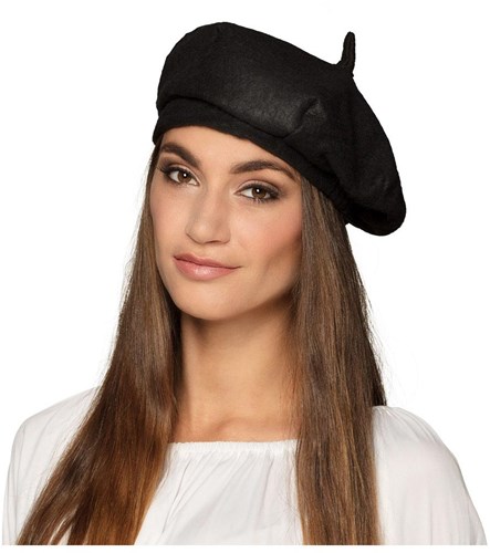 Boland - berretto francese nero - cappello costume adulti donna - Francia-3