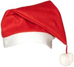 Boland cappello di Natale - cappello Babbo Natale - rosso bianco - adulti unisex - festa Natale