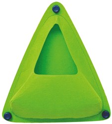 Beleduc giocattolo educativo Plug it - Storage Set -Triangle multicolore