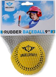 Palla da baseball giocattolo in gomma 9 pollici in rete - multicolore