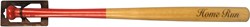 Mazza da baseball 30 pollici rosso/naturale 703009