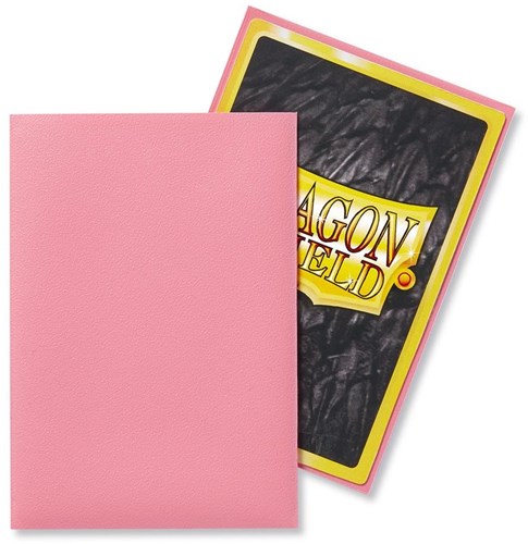 Dragon Shield bustine protettive opache rosa formato giapponese 60 carte-2