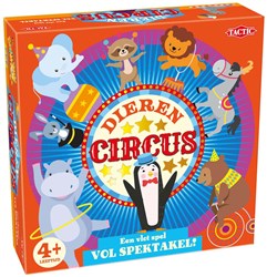 Gioco da tavolo circo animali - gioco familiare colorato per bambini e adulti