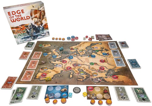 Tactic gioco da tavolo Vikings' Tales Edge of the World avventura vichinga-2