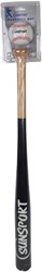 Tactic set mazza da baseball - mazza in legno con palla 71cm