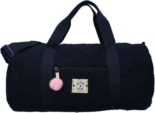 Borsa sportiva Milky Kiss Fanciful tracolla teddy blu per bambini-2
