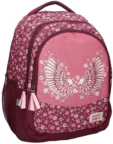Milky Kiss zaino fiori Wild Bliss - zaino viola per bambini