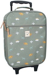 Kidzroom trolley valigia bambini dinosauro - valigia verde per bambini