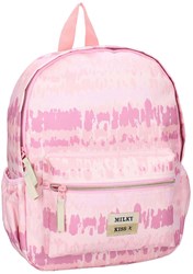 Milky Kiss zaino Love and Laughter - Rosa borsa trendy per bambini