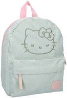 Vadobag zaino Hello Kitty verde velluto a coste - zaino scuola bambini