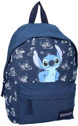 Vadobag zaino Stitch denim revival - zaino scuola Disney blu