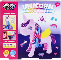 Amazing Cool giocattolo unicorno Rainbow Hair Salon per bambini
