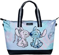 van der Meulen borsa weekend Stitch borsa bambini blu stampa multicolore-2