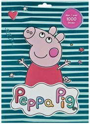 Undercover fogli di adesivi Peppa Pig - 1000 stickers per bambini